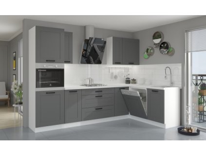 Kuchyňská linka Luna DustGRWH - Sestava 3