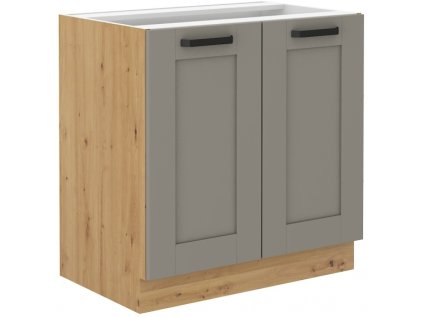 Kuchyňská skříňka Luna ClayGRAR - dolní 80 D 2F