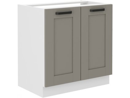 Kuchyňská skříňka Luna ClayGRWH - dolní 80 ZL 2F dřezová