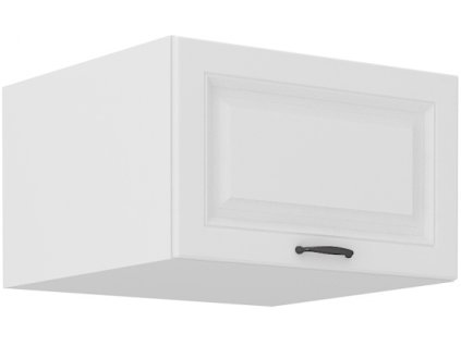 Kuchyňská skříňka Stilo WHWH - horní výklop 60 NAGU-36 1F, bílá + bílá