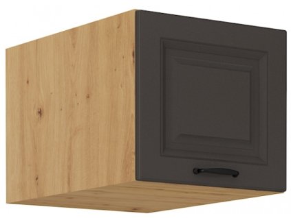Kuchyňská skříňka Stilo GRAR - horní výklop 40 NAGU - 36 1F, grafit + Artisan