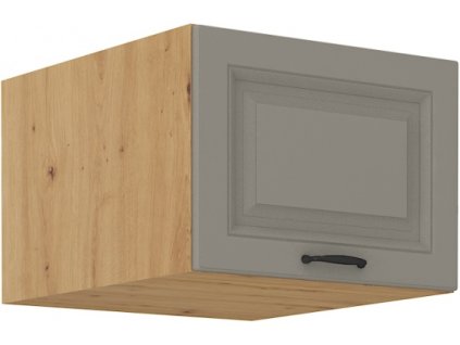 Kuchyňská skříňka Stilo ClayGRAR - horní výklop 50 NAGU-36 1F, Clay Grey + Artisan