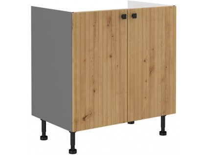 Kuchyňská skříňka Ava AR/ANT - dolní 80 ZL 2F dřezová