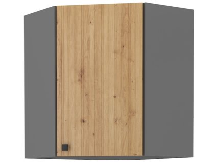 Kuchyňská skříňka Ava AR/ANT - horní rohová 60x60 GN-72 1F (45°)