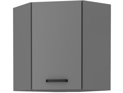Kuchyňská skříňka Nessa/ANT - horní rohová 60x60 GN-72 1F (°45)