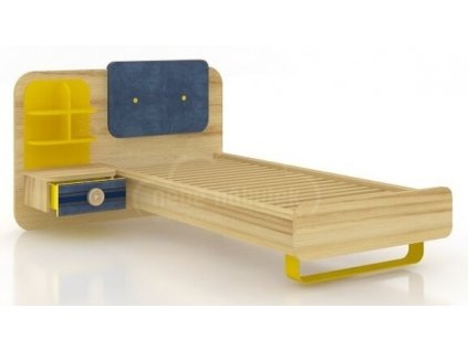 Postel s policí Jeans - SKLADEM 1ks