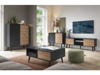 Obývací stěna Willow - sestava 1