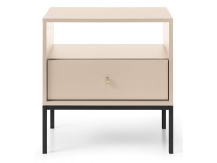 Noční stolek MS54 Mono - černá podstava