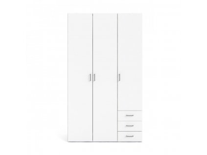 Skříň Sid 3d3s bílá
