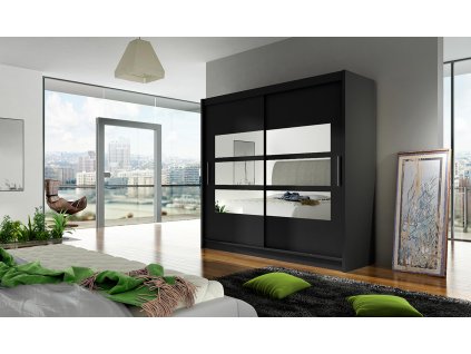 Skříň Berger III černá