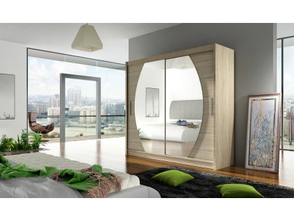 Skříň Berger IV dub sonoma