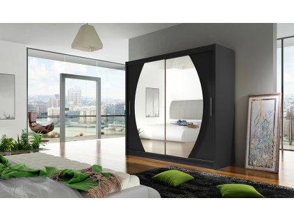 Skříň Berger IV černá