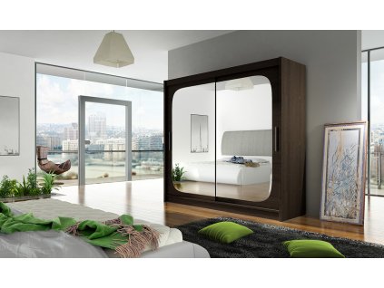 Skříň Berger VIII choco