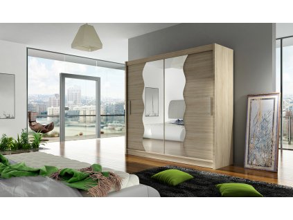 Skříň Berger X dub sonoma