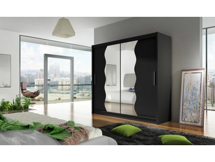 Skříň Berger X černá