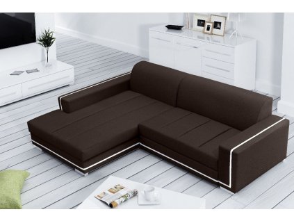 Sedací souprava Tamarin L tm.hnědá