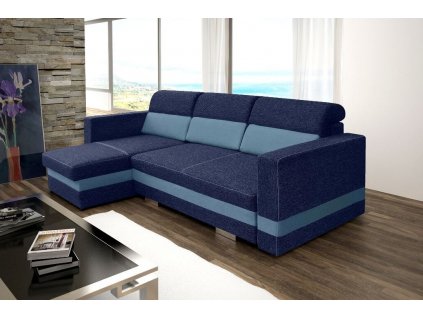 Sedací souprava Rimini L modrá