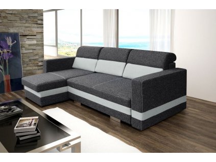 Sedací souprava Rimini L šedá