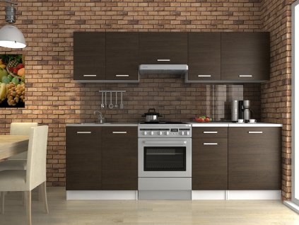 Kuchyňská linka Luigi 240/180 wenge