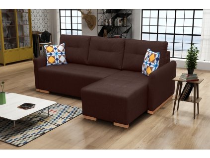 Sedací souprava Padova P hnědá