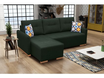 Sedací souprava Padova L zelená