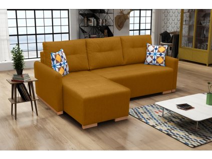 Sedací souprava Padova L žlutá