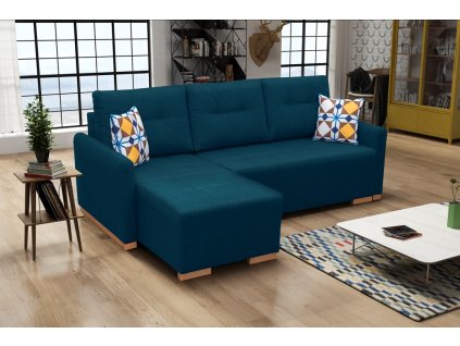 Sedací souprava Padova L modrá