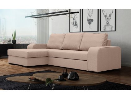 Sedací souprava Frogo L růžová