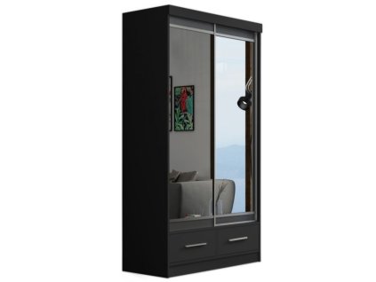 Skříň Margita 120 černá