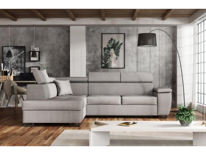 Sedací souprava Wiliam L šedá