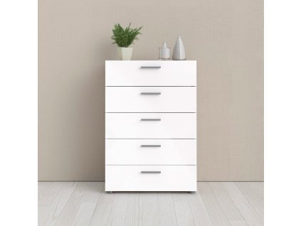 Komoda Pedro 508 oak/bílý lesk
