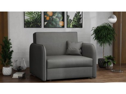 Rozkládací křeslo Vivian Loft I Mono 246 šedá