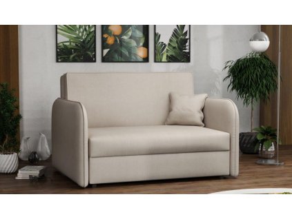 Rozkládací křeslo Vivian Loft II Mono 233 světle hnědá