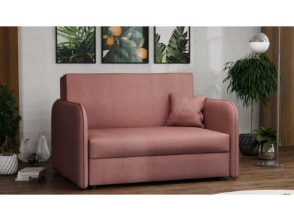 Rozkládací křeslo Vivian Loft II Mono 235 růžová