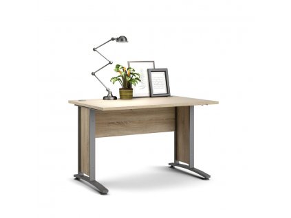 Psací stůl Office 80400/70 dub sonoma/silver grey