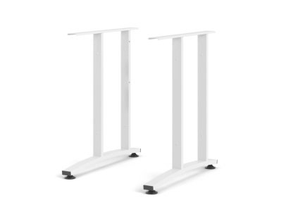 Ukončovací nohy stolu Office 437 bílé