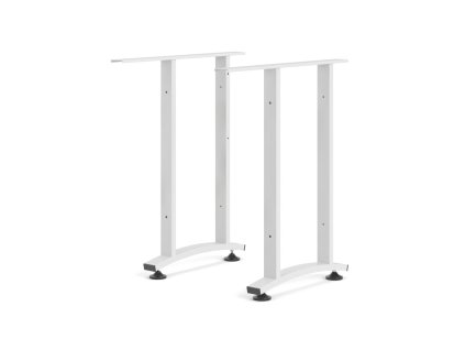 Rohové nohy stolu Office 438 bílé