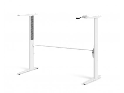 Výškově nastavitelné nohy stolu Office 448 bílá