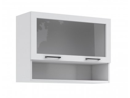 Kuchyňská skříňka Irma KL80-1W+P bílá MAT