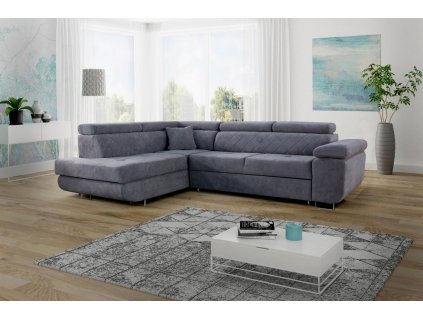 Sedací souprava Lyra levá světle šedá