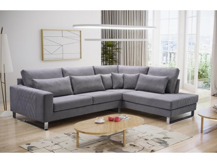 Sedací souprava Colby šedá pravá