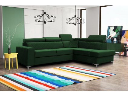 Sedací souprava Silk P zelená