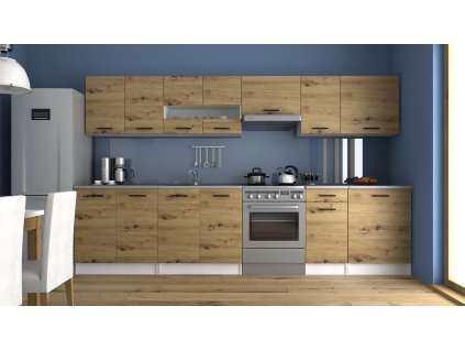 Kuchyňská linka Luigi III 320/260 dub artisan