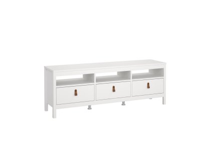 TV Stolek Real bílý