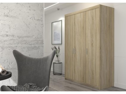 Skříň Enja 3D dub sonoma