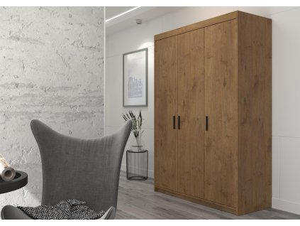 Skříň Enja 3D dub lefkas