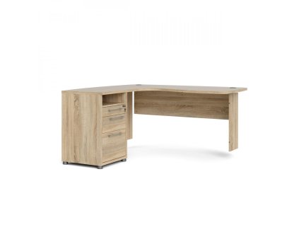 Deska psacího stolu rohová Office 410 dub sonoma