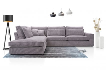 Sedací souprava Carny L Lincoln 86 šedá