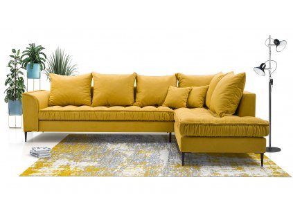 Sedací souprava  P Lidie - žlutá