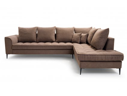 Sedací souprava P Lidie - hnědá